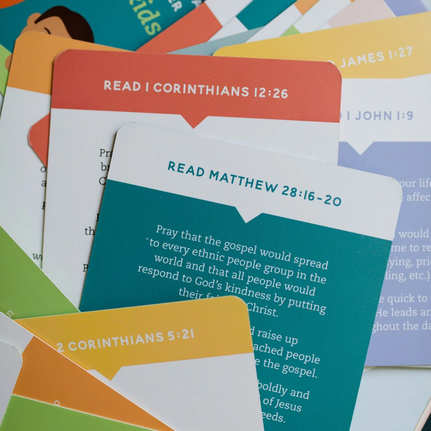 31 Days of Prayer - Kids Verse Card Set - Image 4