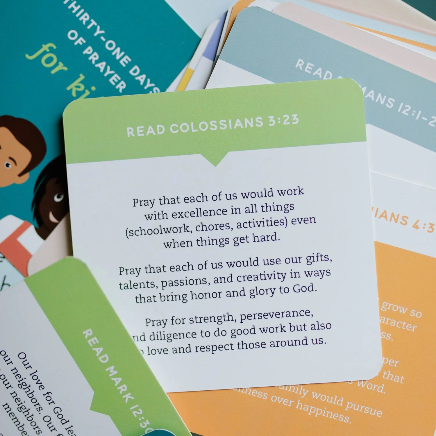 31 Days of Prayer - Kids Verse Card Set - Image 5