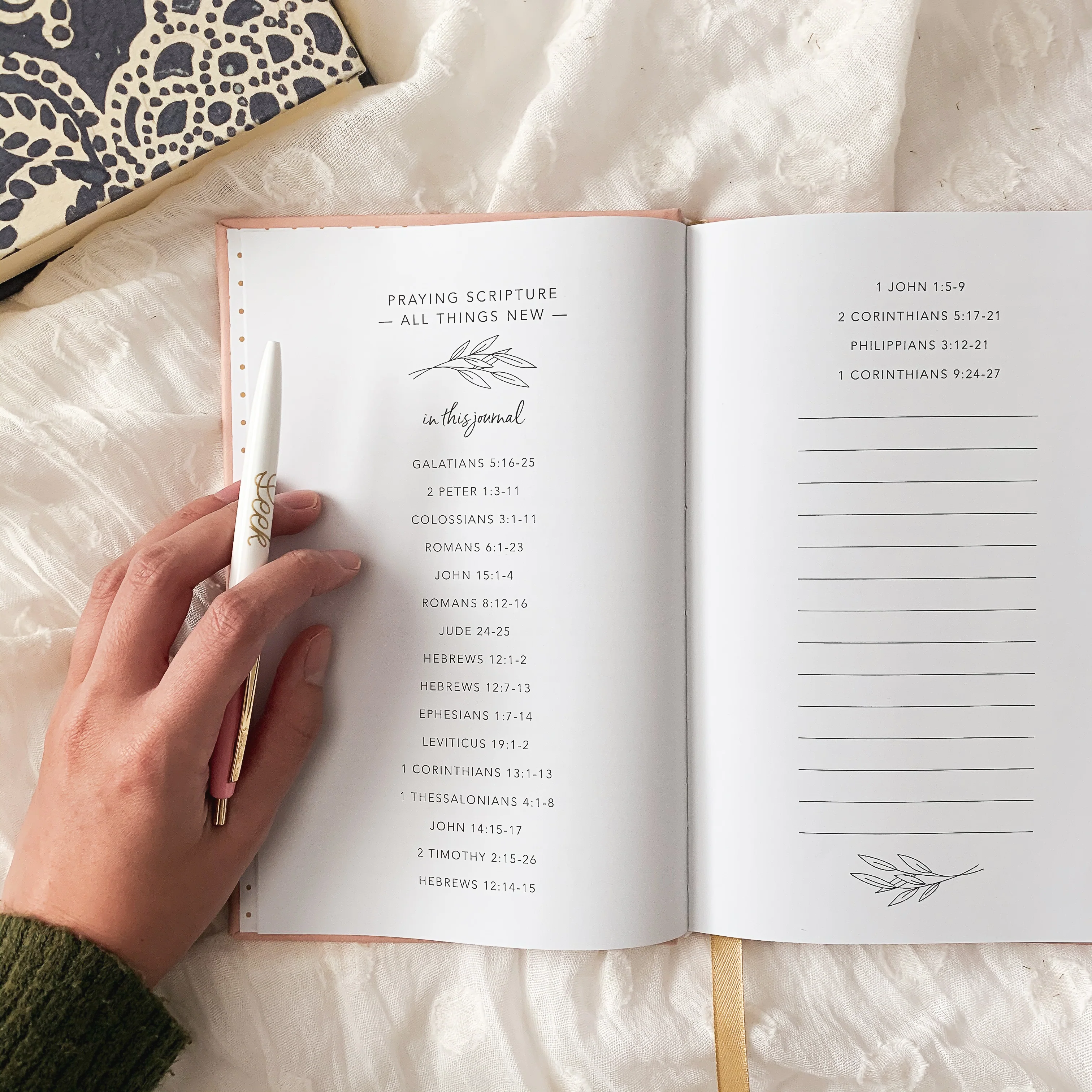 All Things New  - Praying Scripture Journal - Image 3