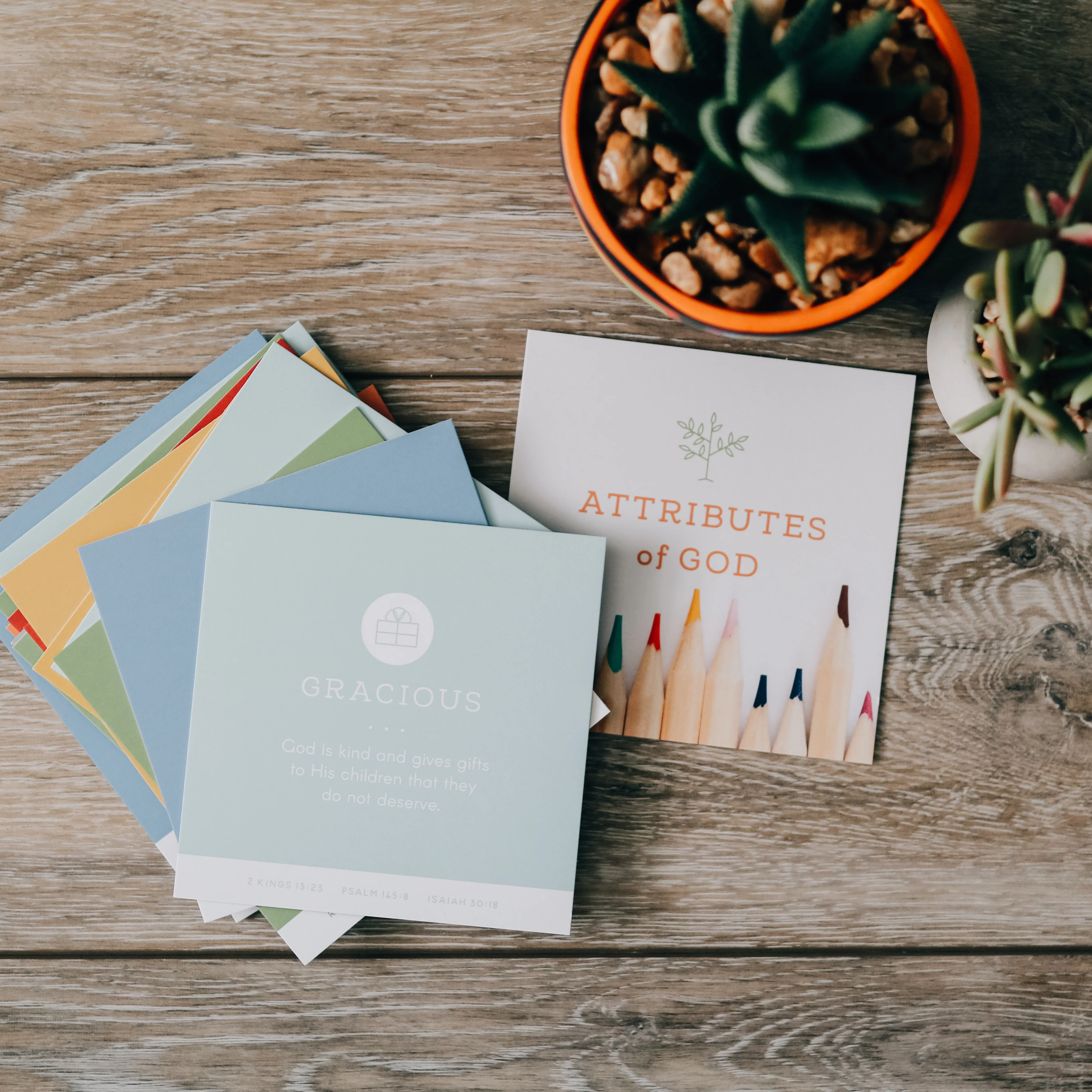 Attributes of God Verse Card Set - Kids - Image 4