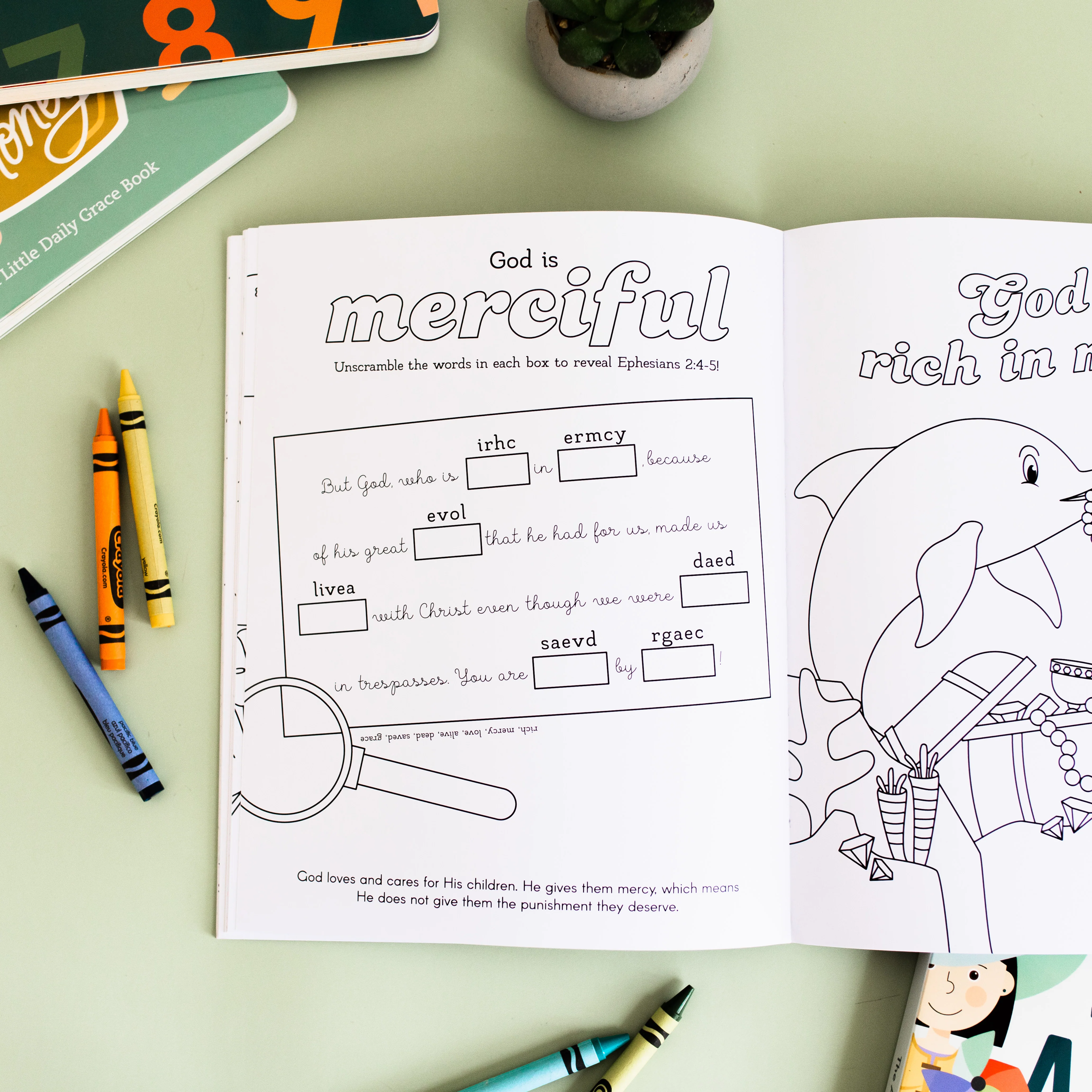 Our Great God - Kids Coloring Book - Image 6