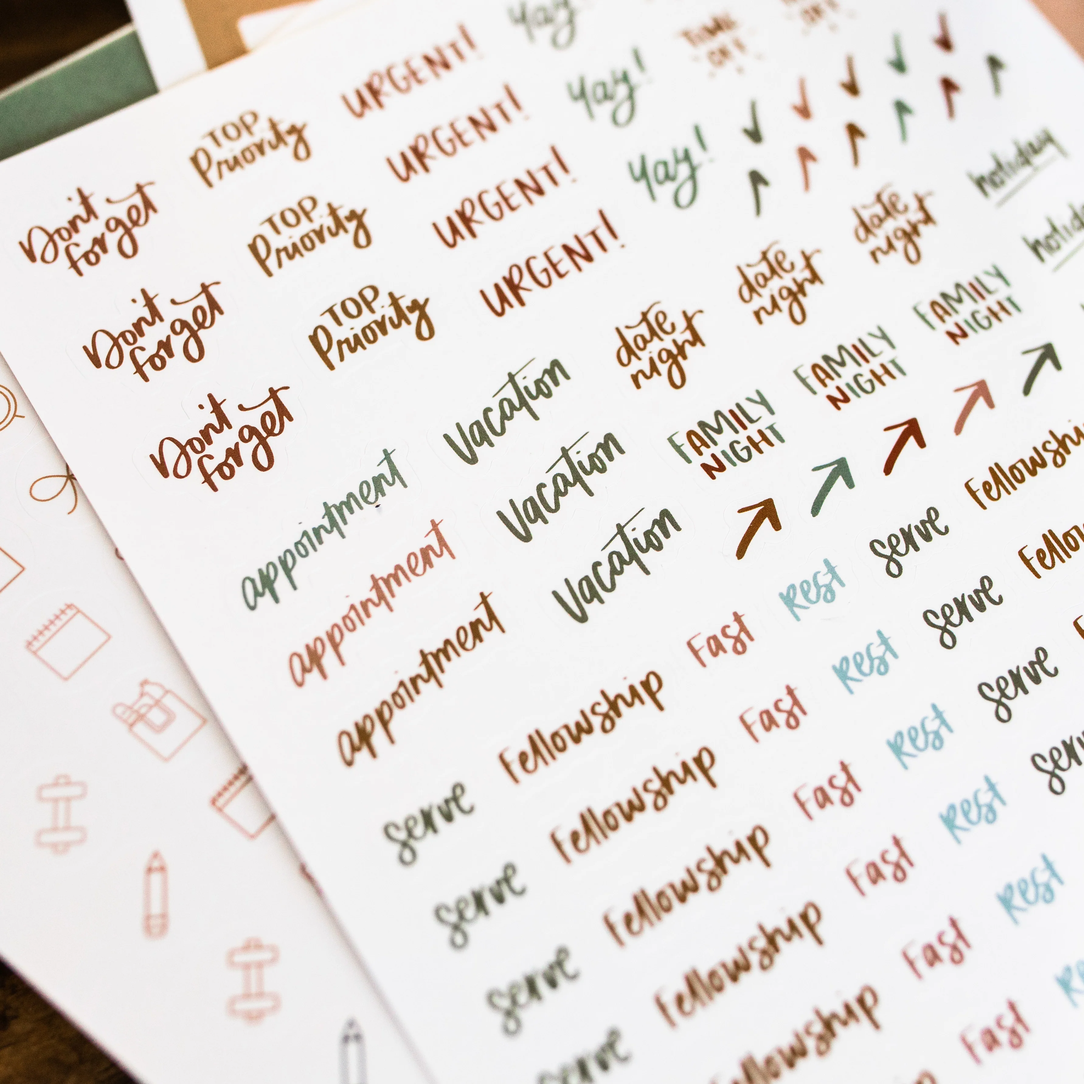 Daily Grace Planner Stickers - Colorful - Image 3
