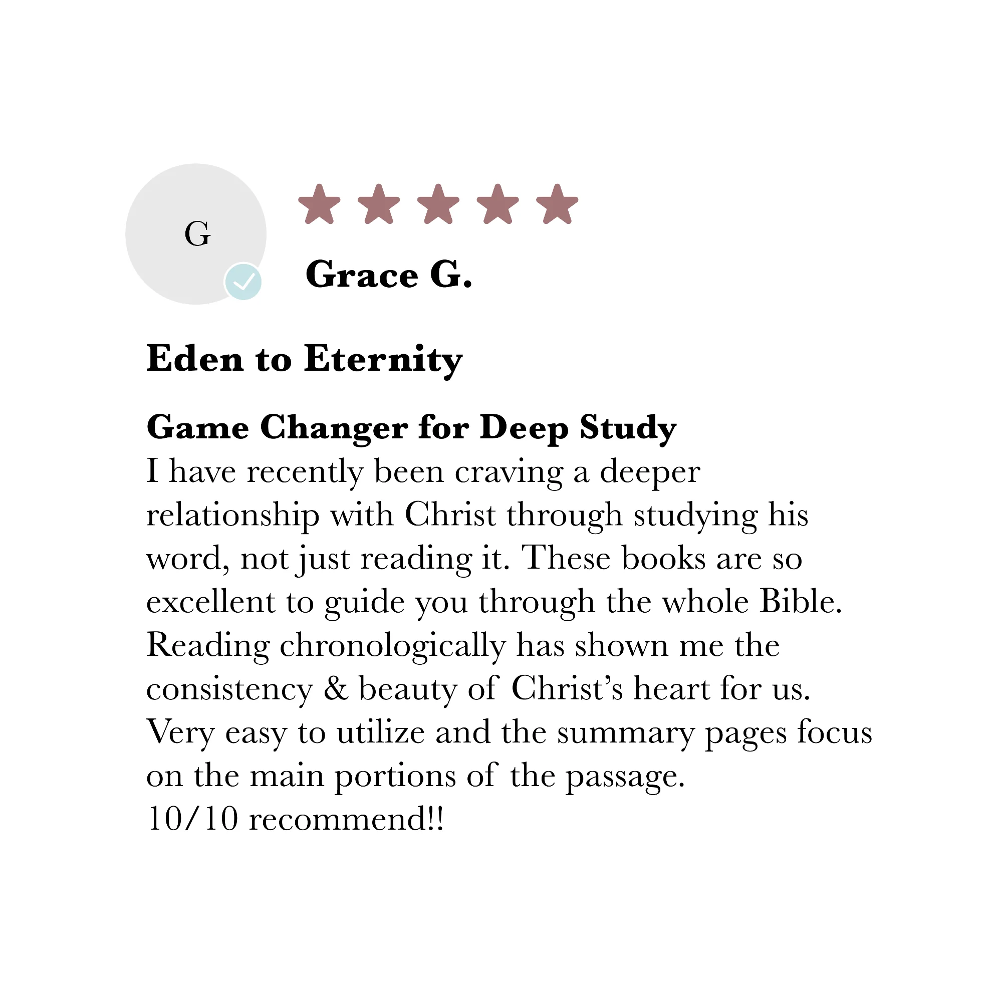 Eden to Eternity | Chronological Bible Study Bundle - Men - Image 7