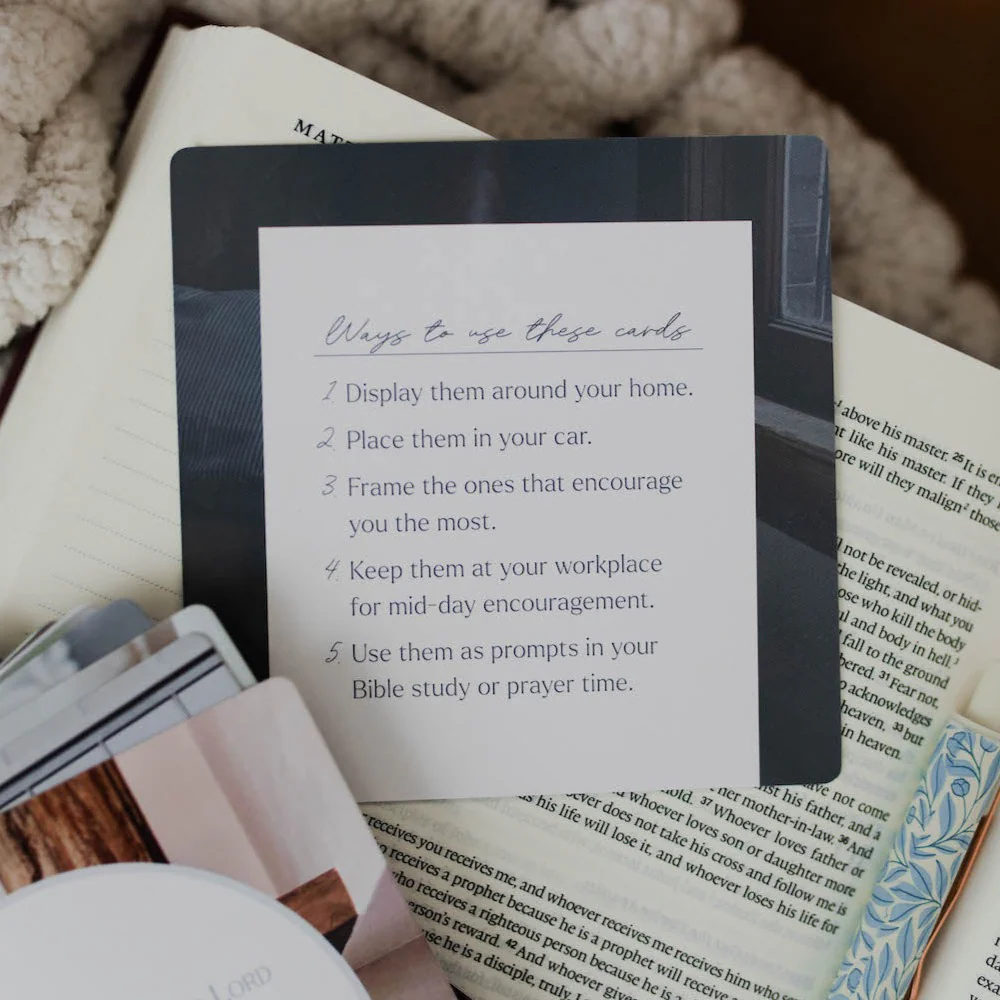 Encouragement for Military Spouses Verse Cards - Image 2