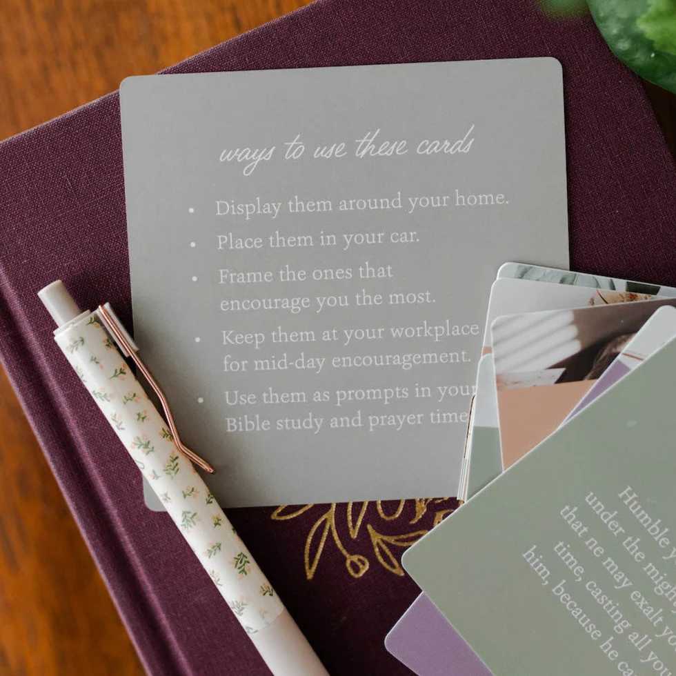 Encouragement for Single Parents Verse Card Set - Image 2