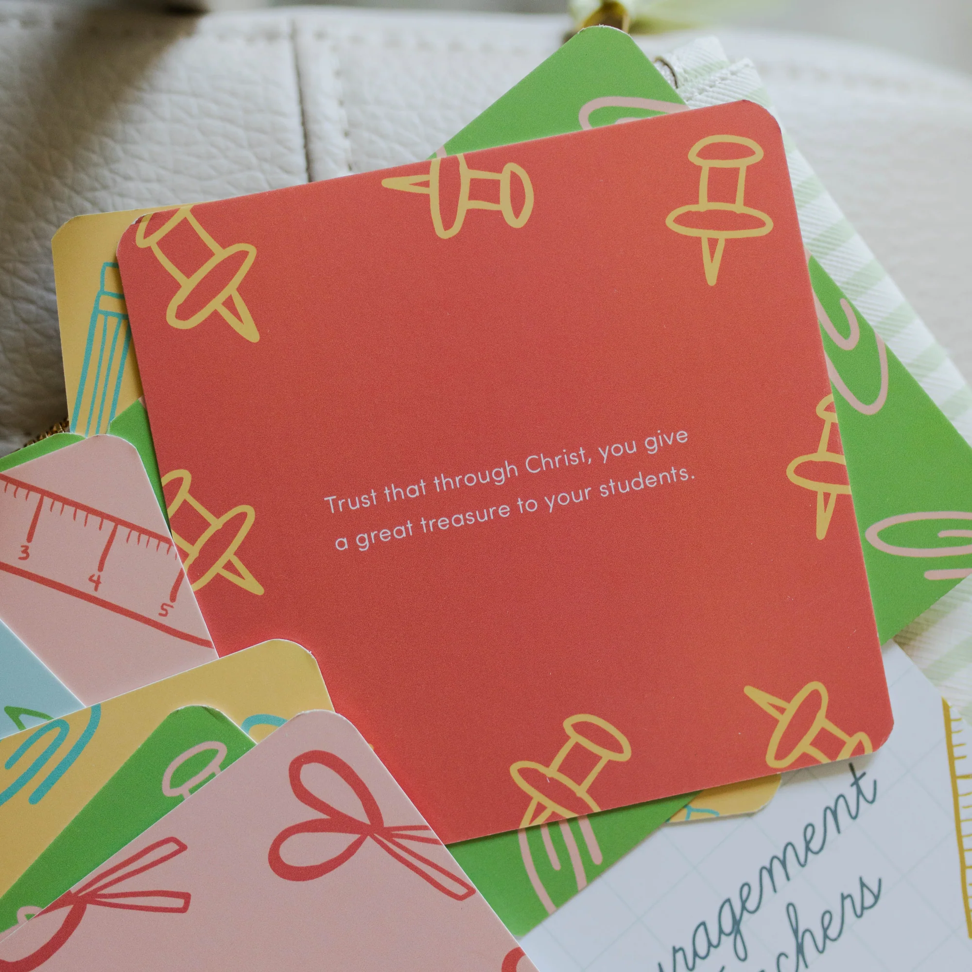 Encouragement for Teachers Verse Cards - Image 5