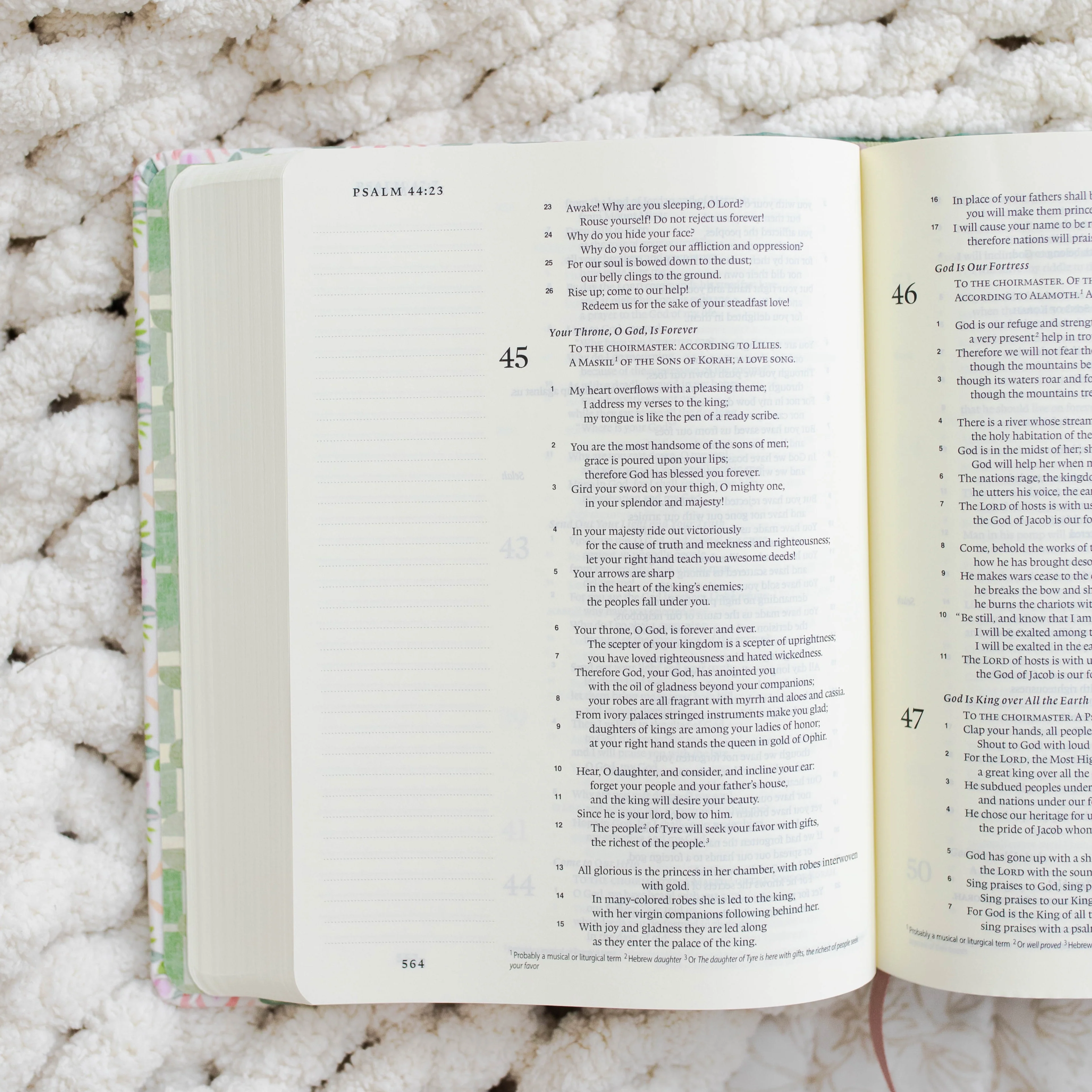 ESV Single Column Journaling Bible - Penelope - Image 3
