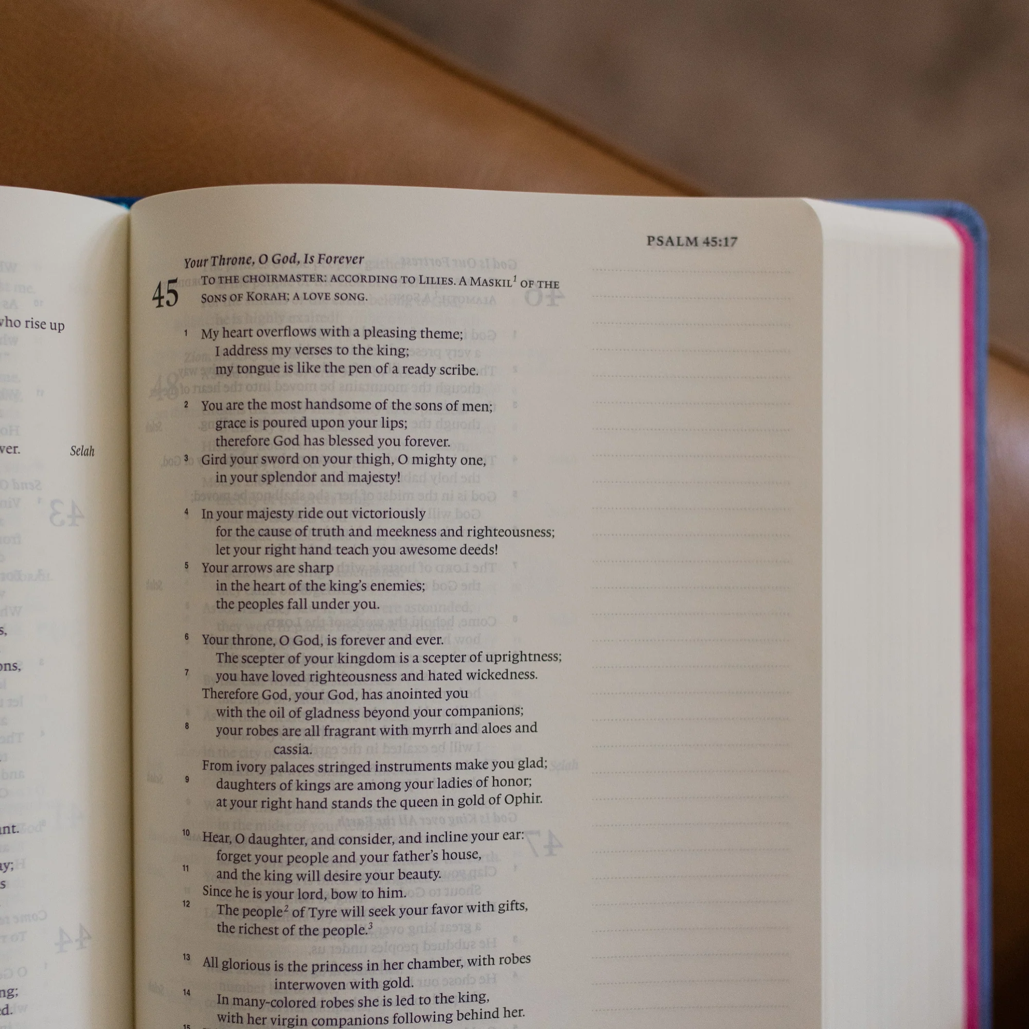 ESV Single Column Journaling Bible - Garden - Image 3
