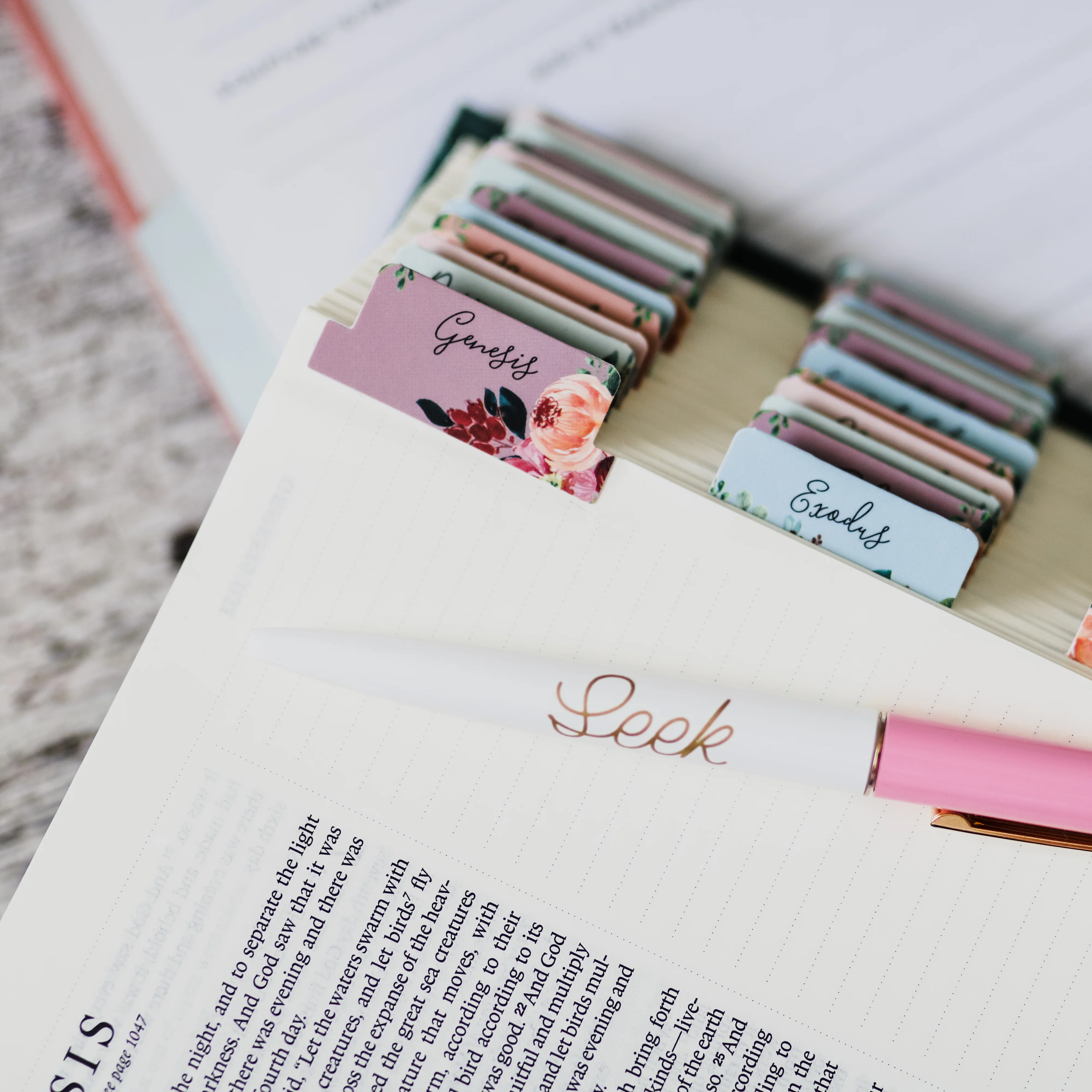 Floral Bible Tabs - Image 4