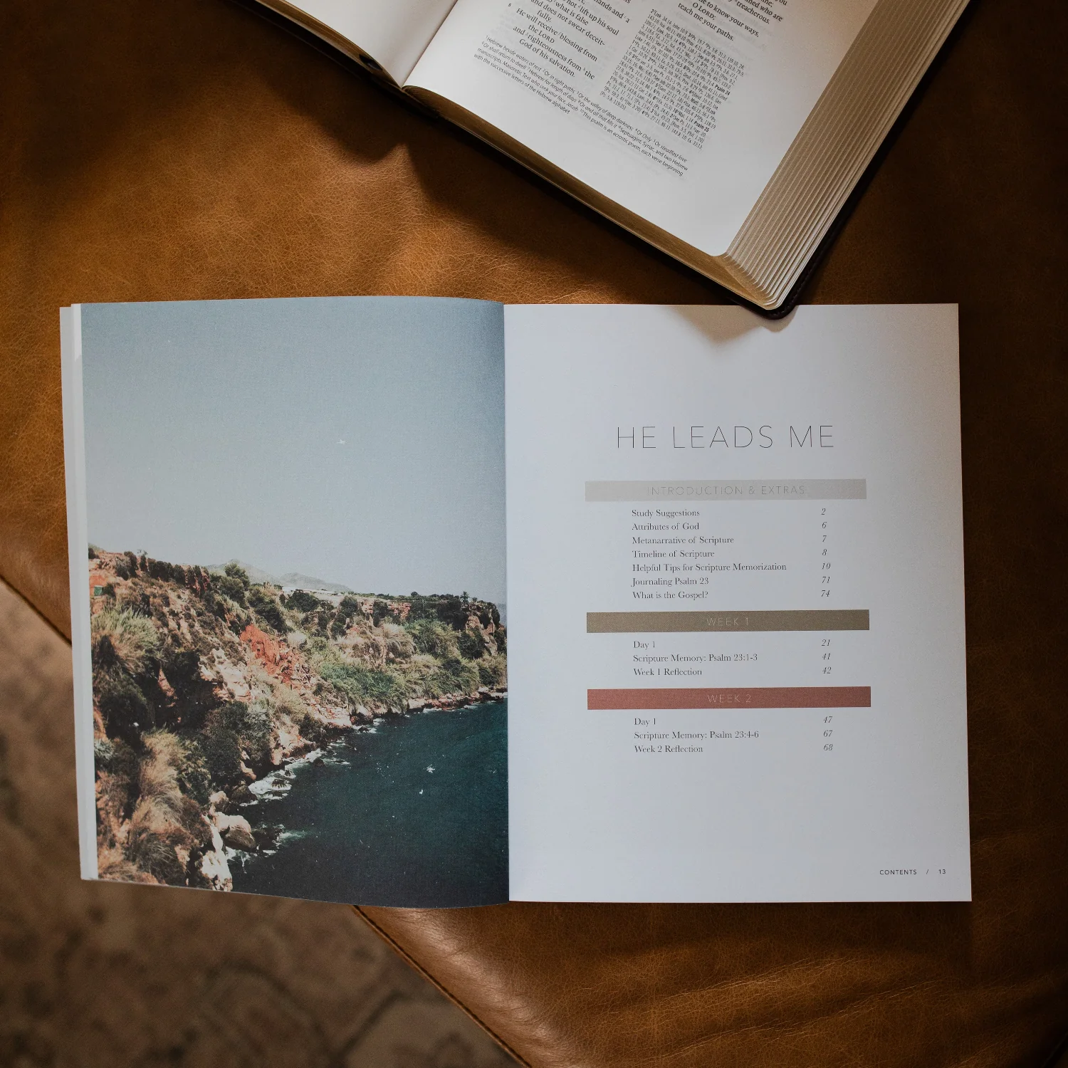 He Leads Me | Psalm 23 - Men - Image 2