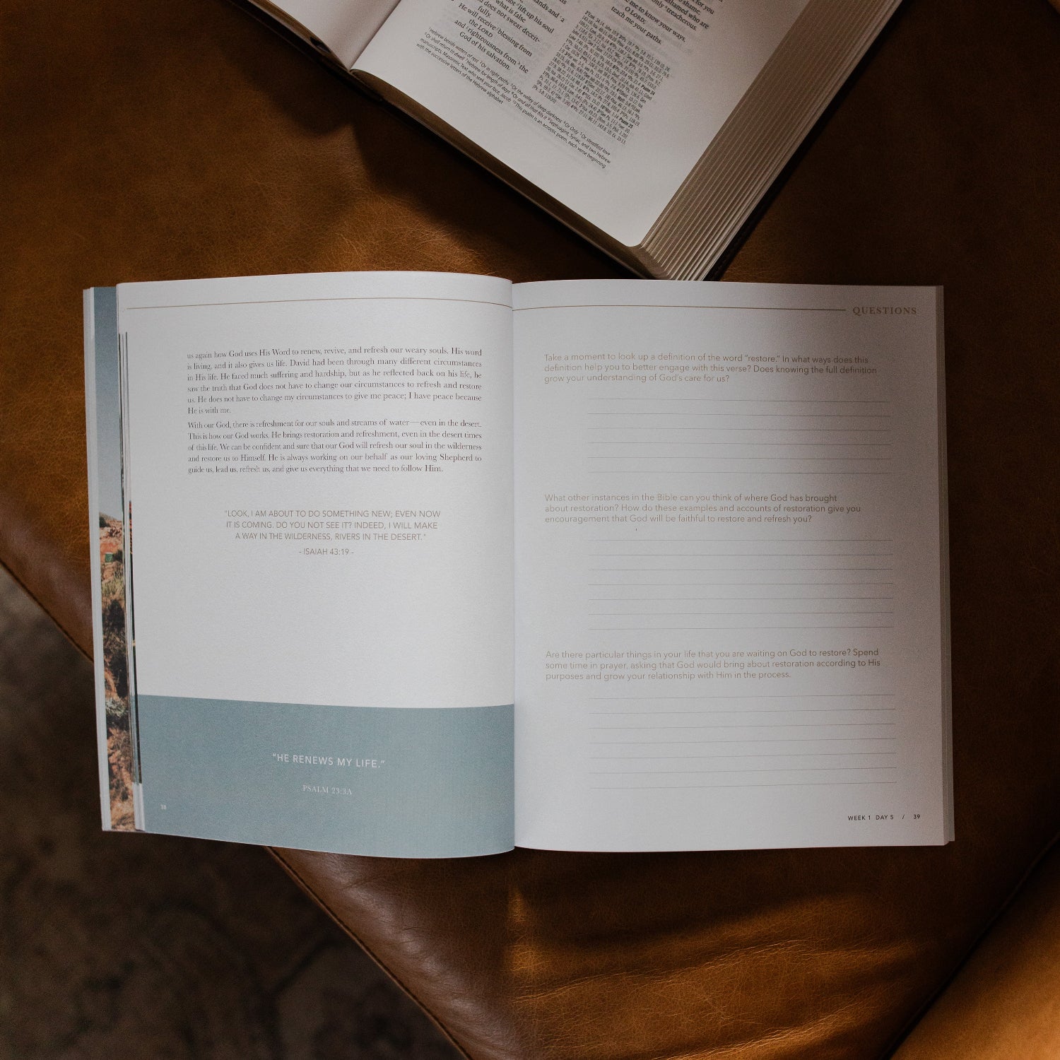 He Leads Me | Psalm 23 - Men - Image 4