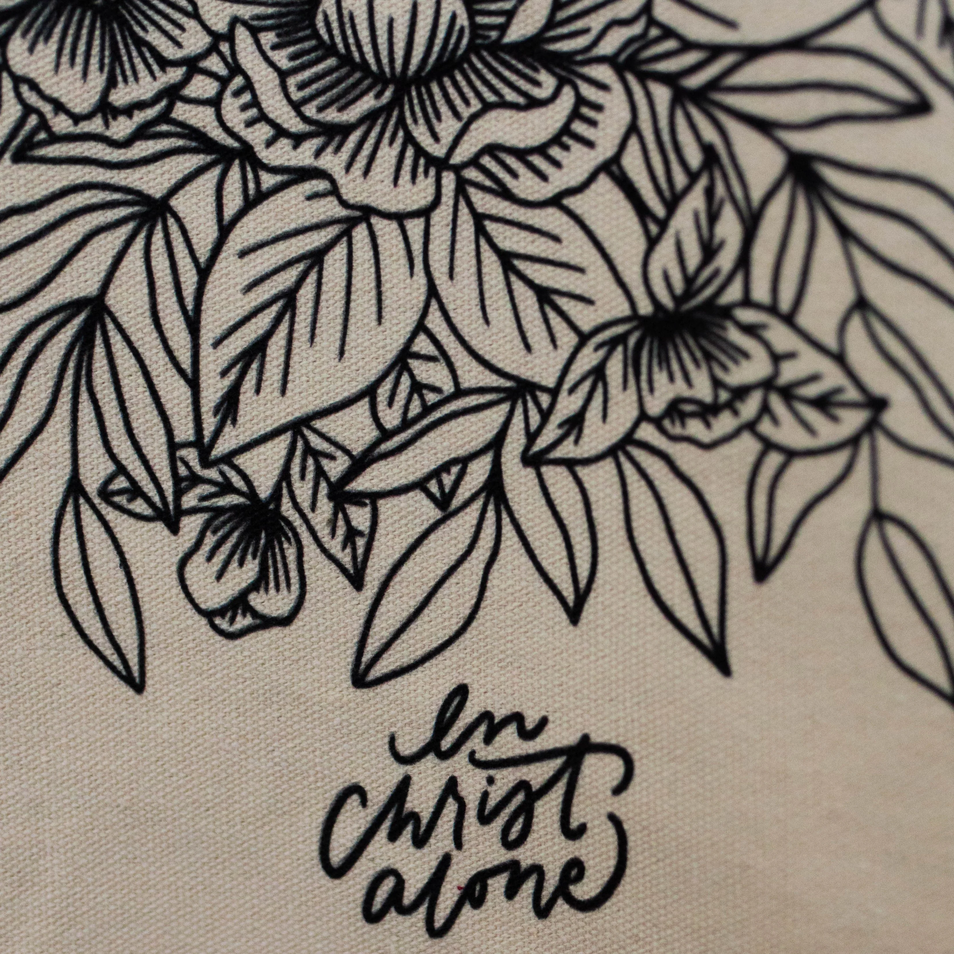 In Christ Alone Tea Towel - Image 2