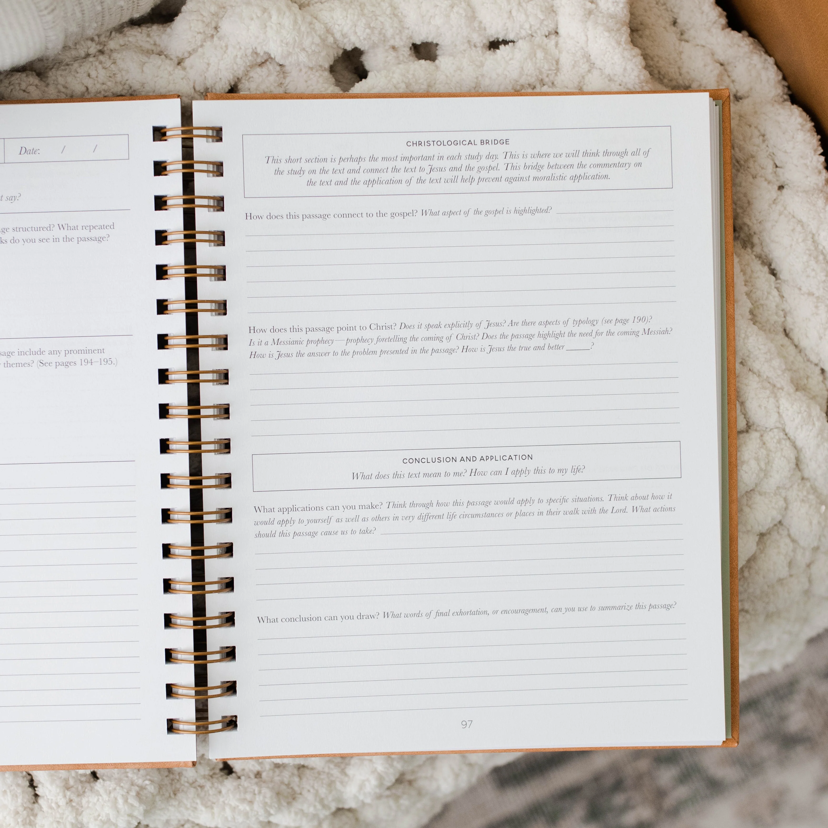 In the Word Journal - Leatherette Floral - Image 3