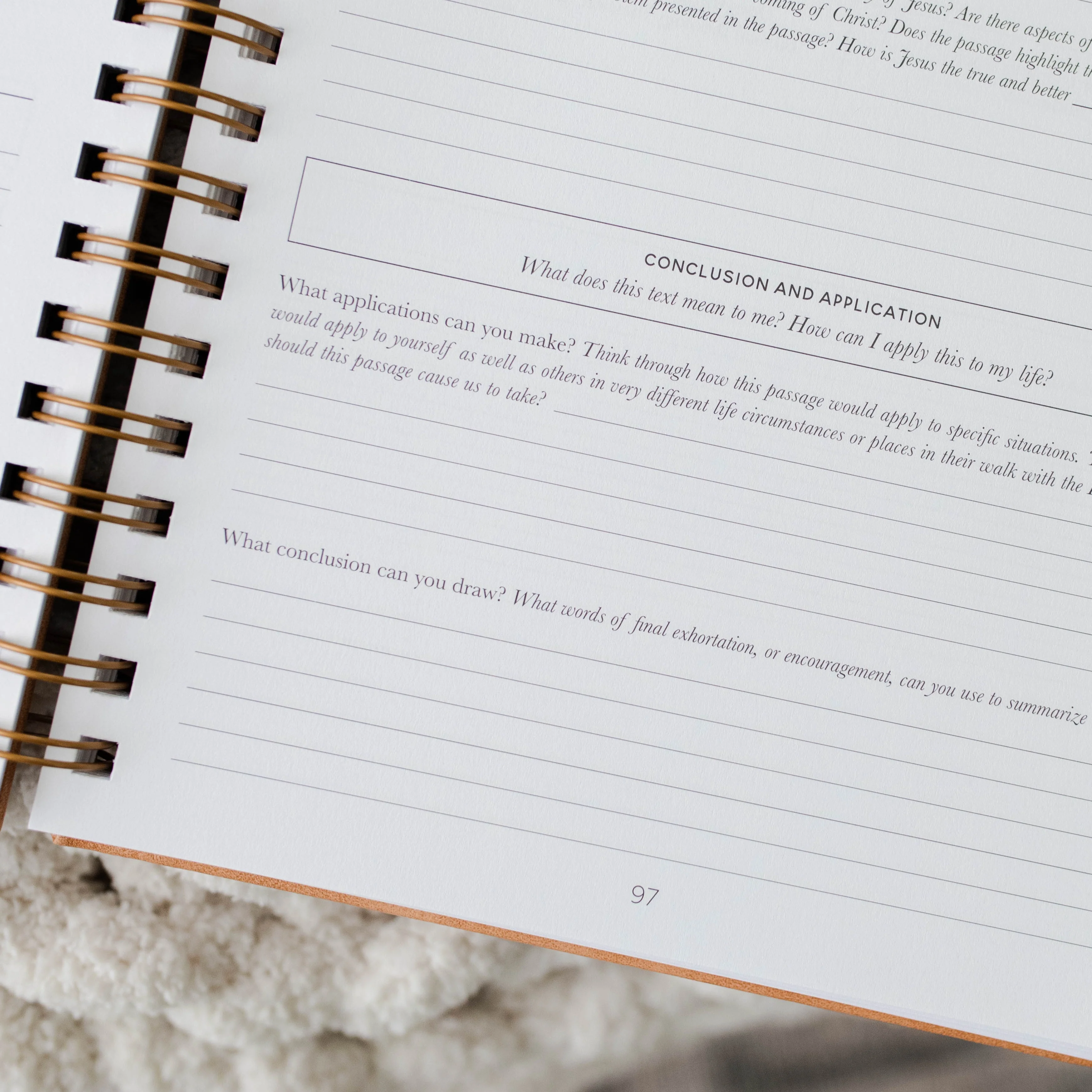 In the Word Journal - Leatherette Floral - Image 4