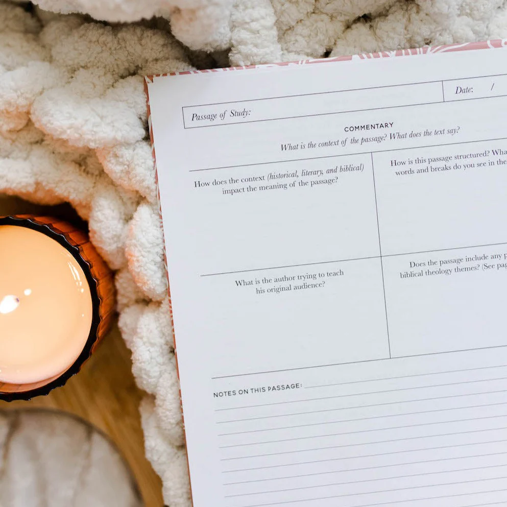 In the Word Journal - Pink Floral - Image 4