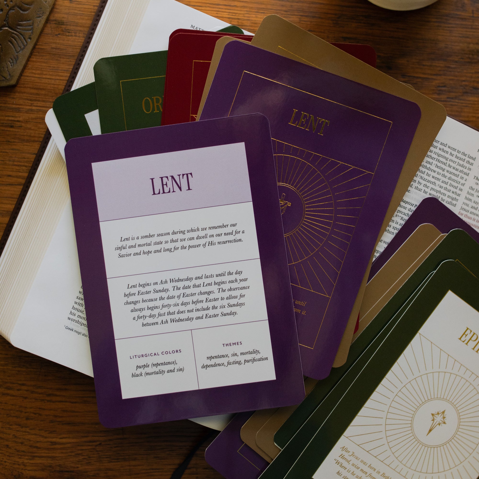 Liturgical Living Display Cards - Image 3