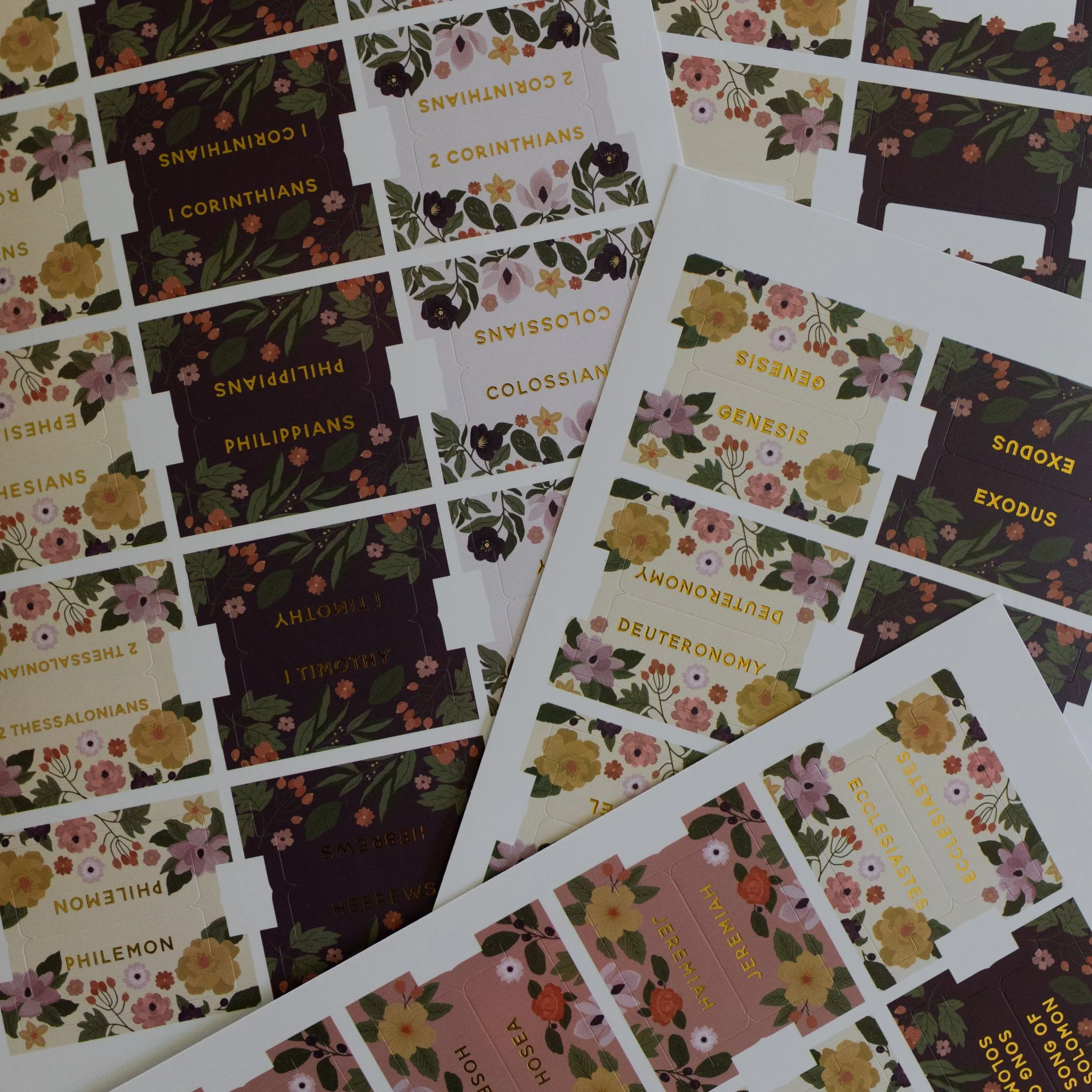 Magnolia Floral Bible Tabs - Image 5