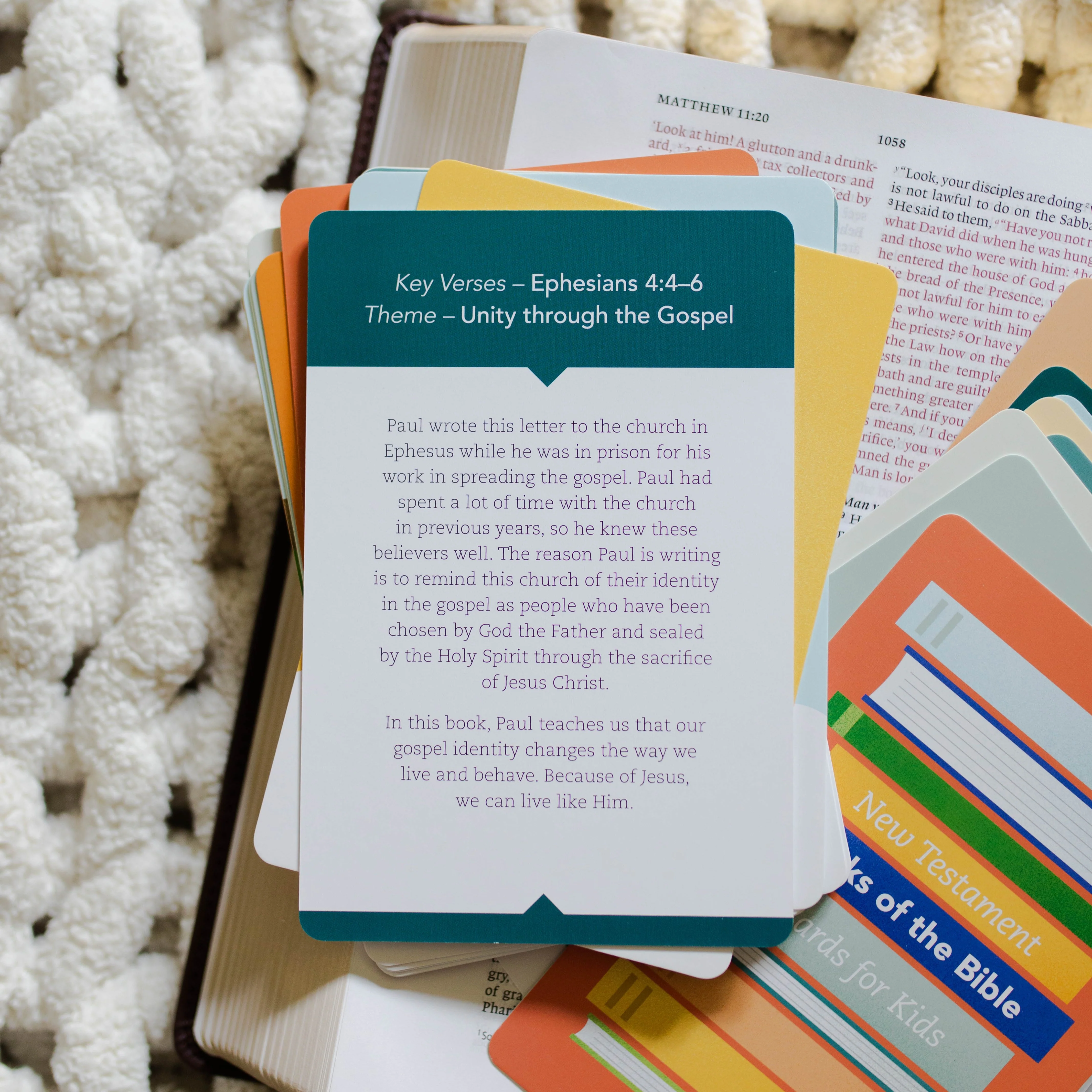 New Testament Books of the Bible Cards - Kids - Image 3