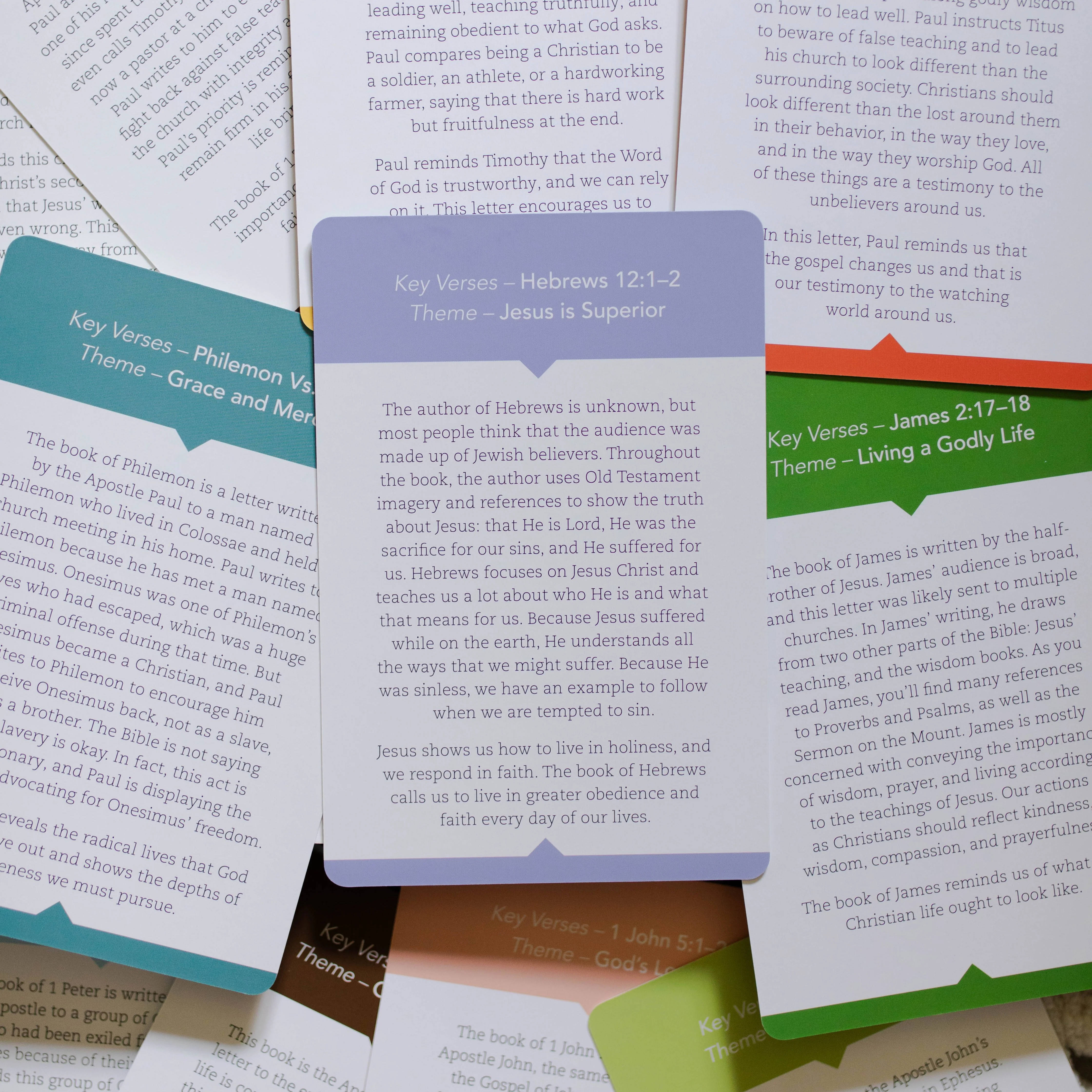 New Testament Books of the Bible Cards - Kids - Image 5