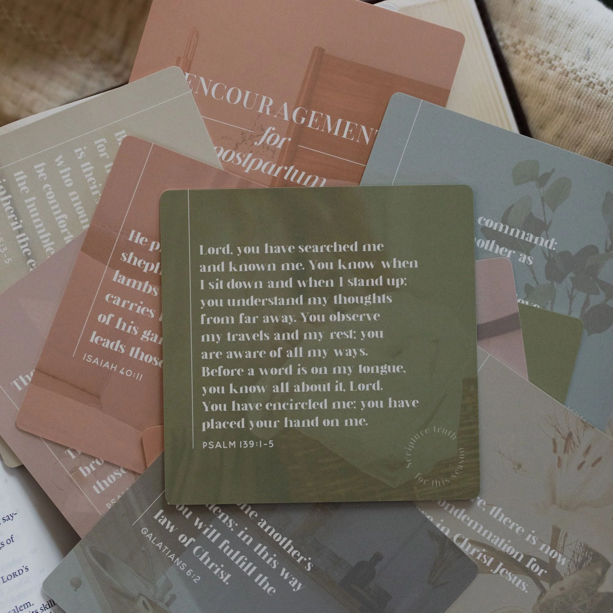 Encouragement for Postpartum Verse Card Set - Image 3