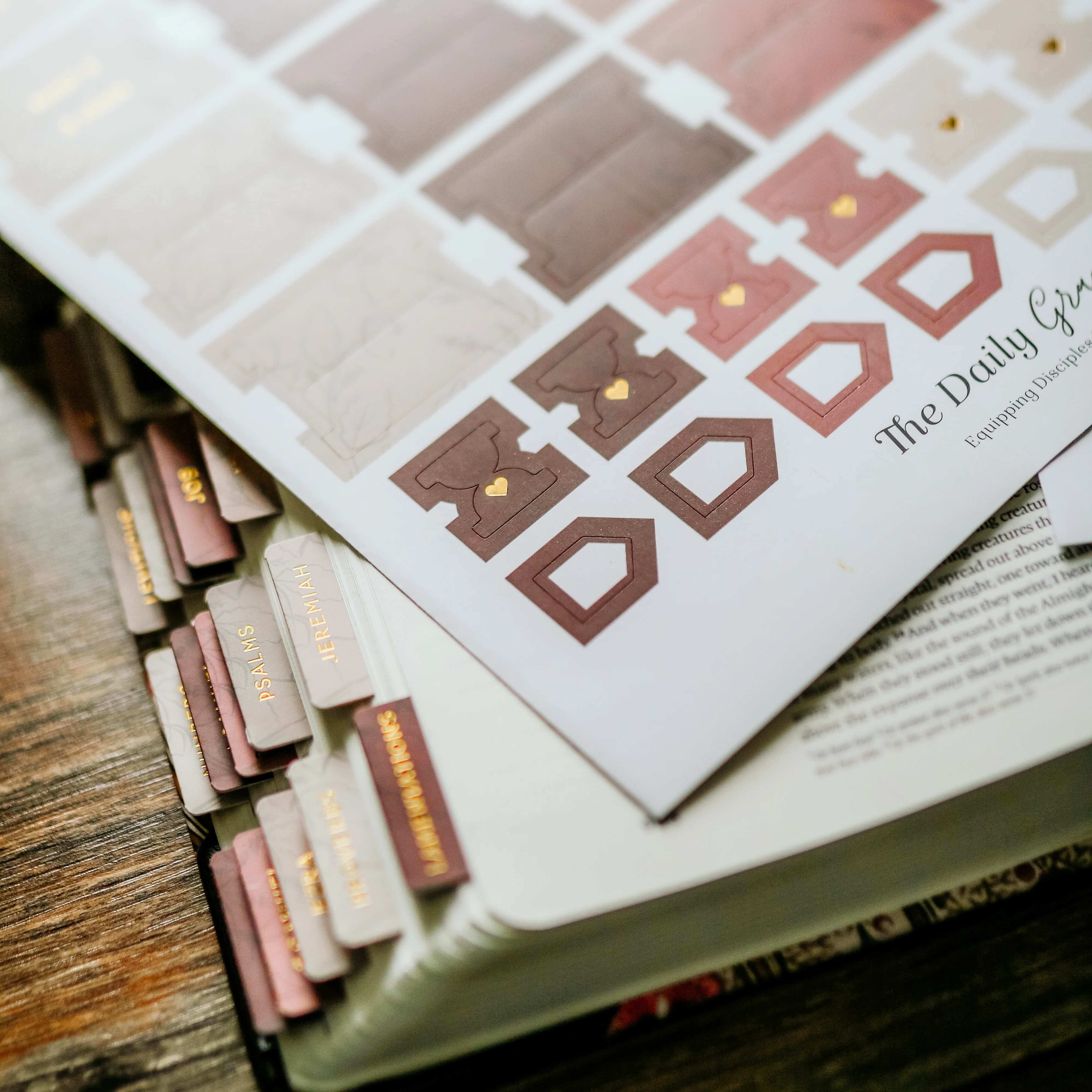 Bible Tabs | Rose Floral - Image 3