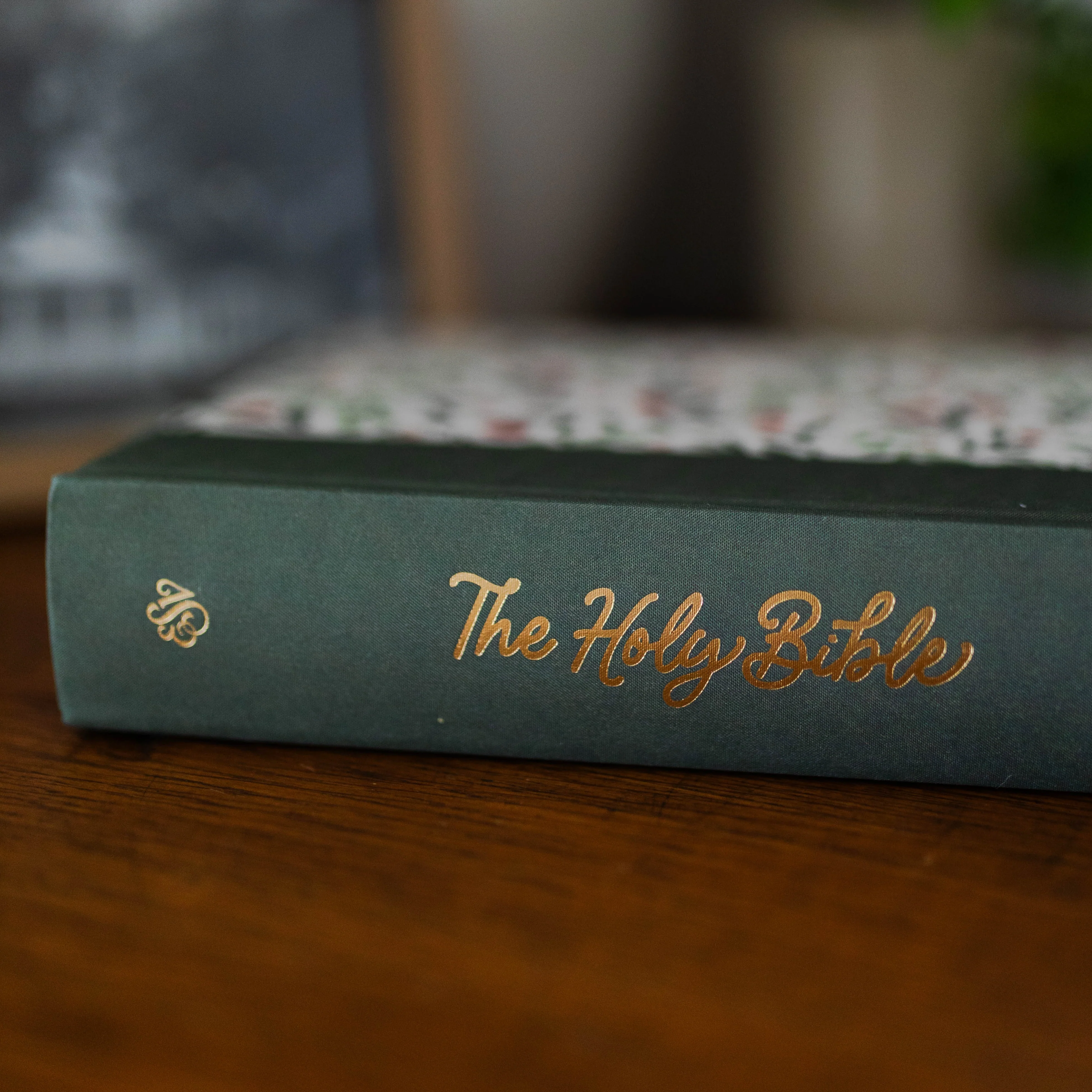 ESV Single Column Journaling Bible® | Rust Floral - Image 2