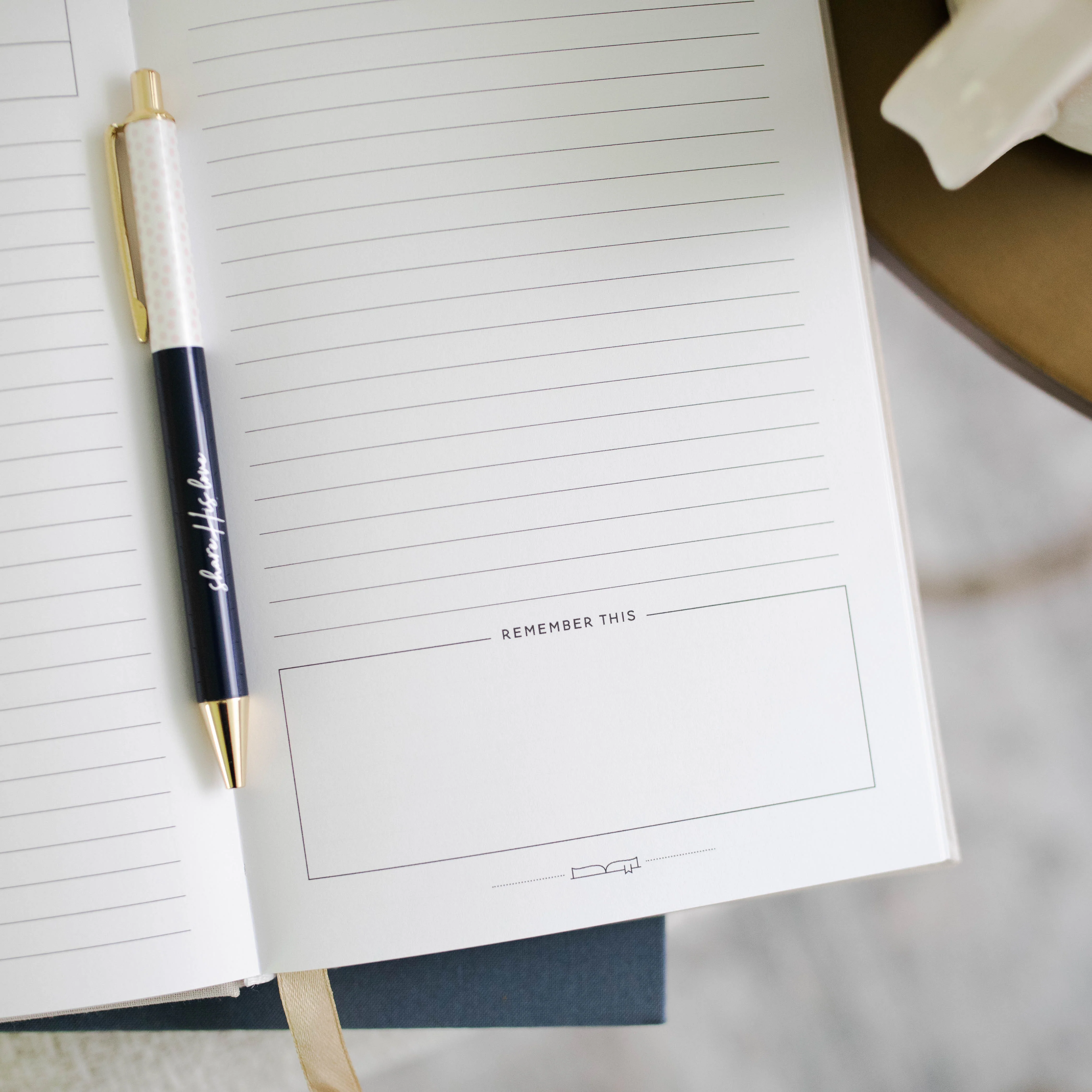 Sermon Notes Journal - Beige - Image 3