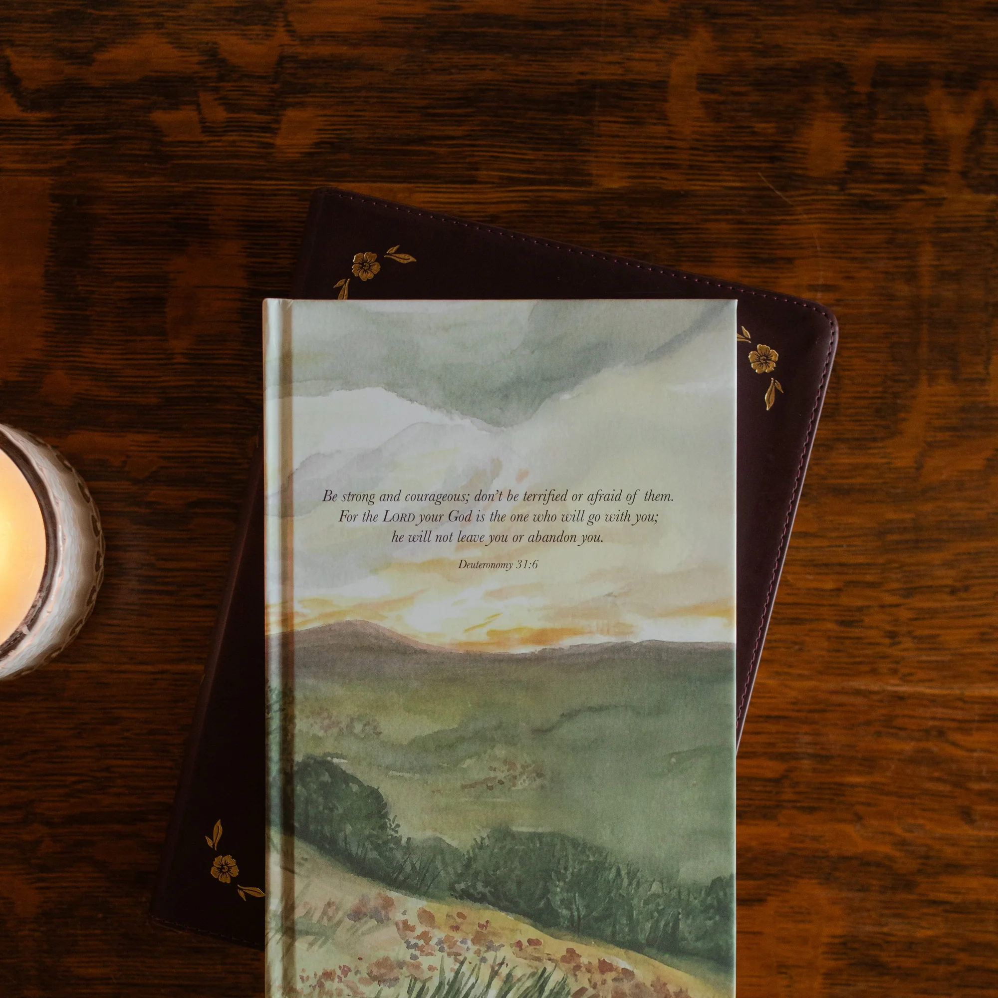 Early Access - Strong and Courageous Lined Journal - Image 4