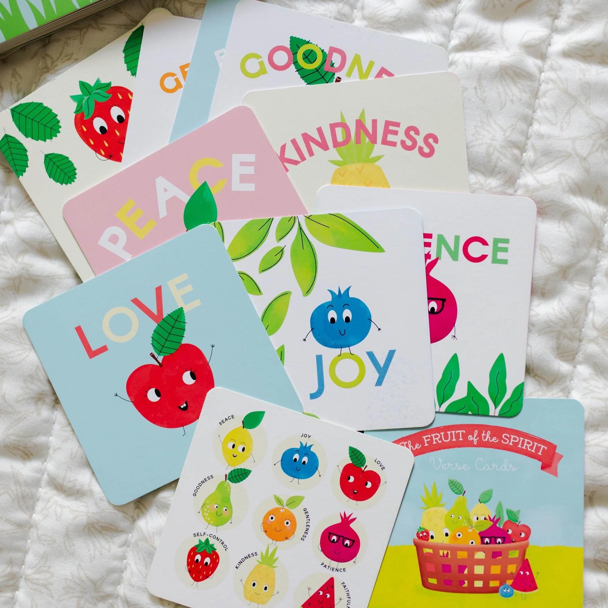 The Fruit of the Spirit Verse Card Set - Kids - Image 2
