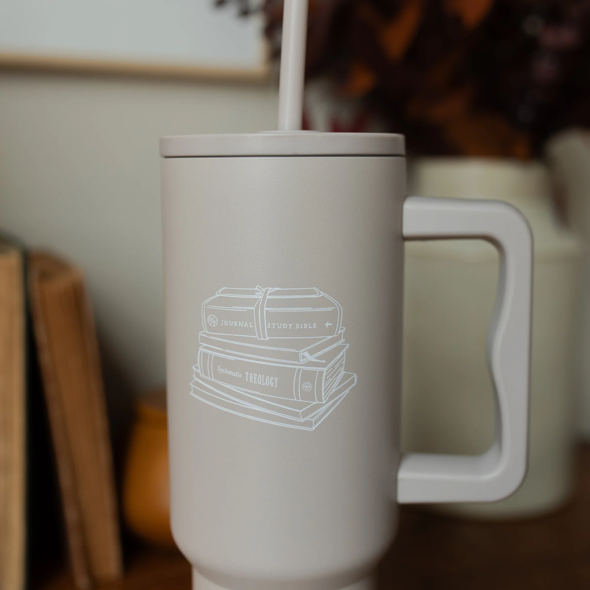 Theologian Book Stack Tumbler - Image 3
