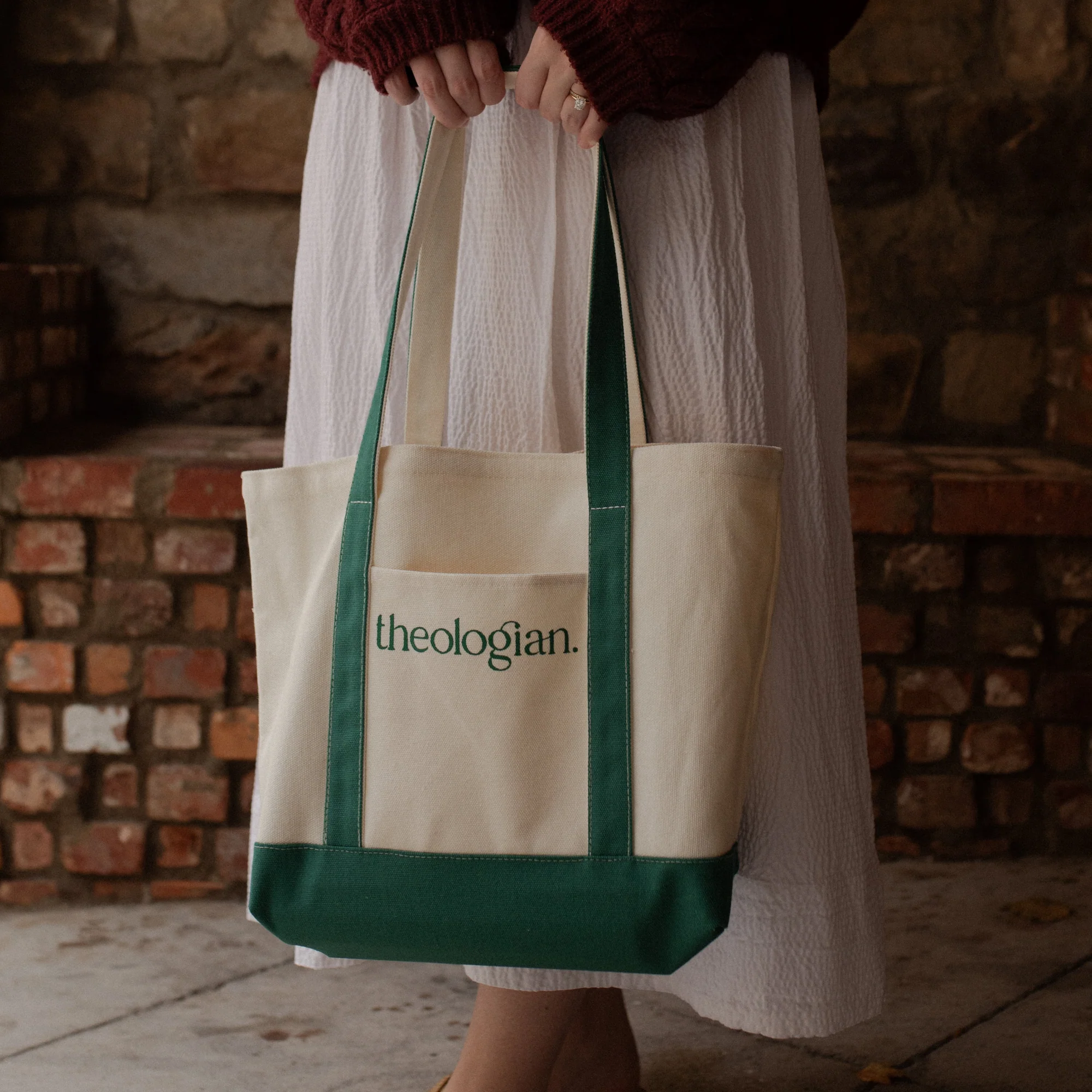 Theologian Canvas Tote - Image 3