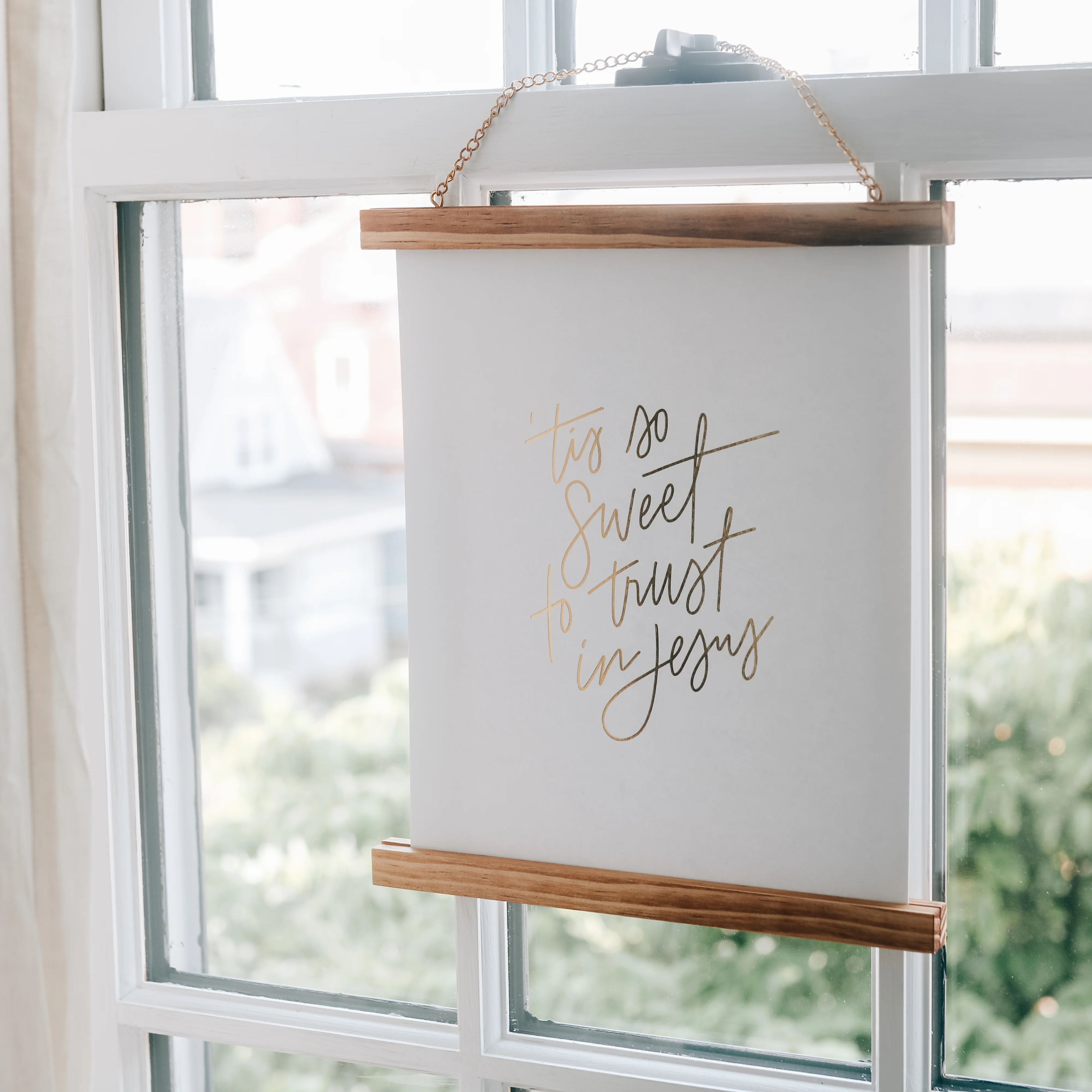 'Tis So Sweet Gold Foil Print - Image 4