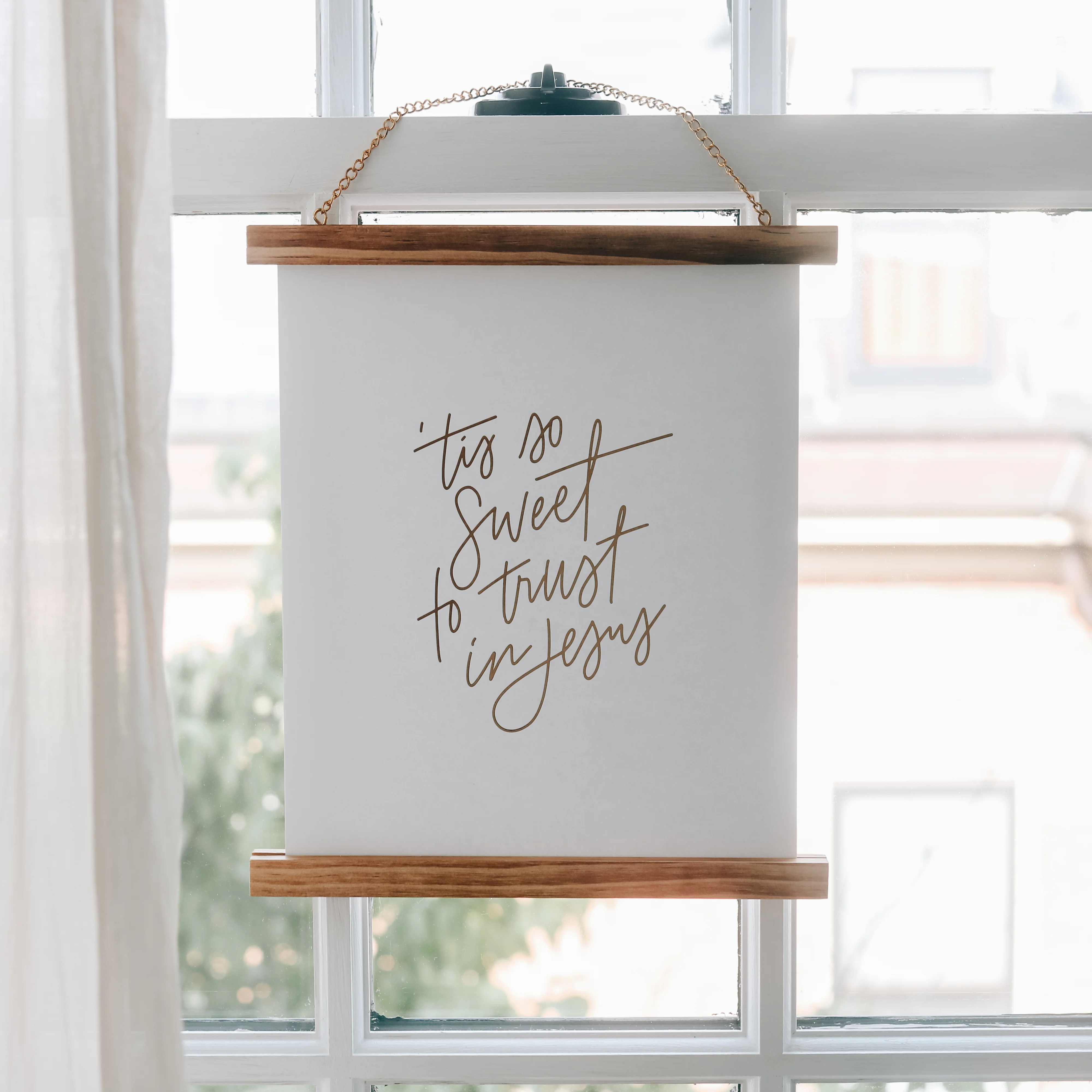 'Tis So Sweet Gold Foil Print - Image 5