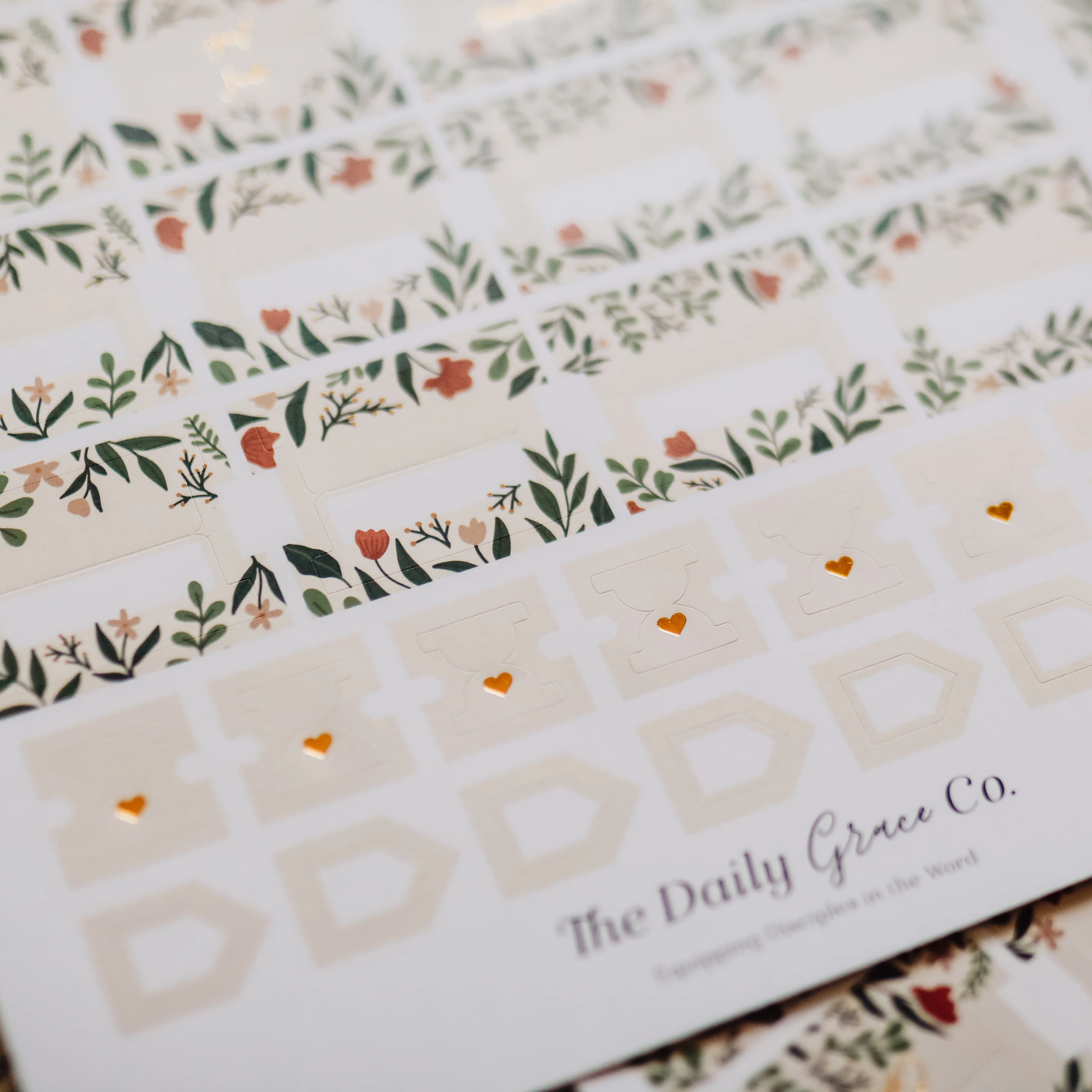 Rust Floral Bible Tabs - Image 4